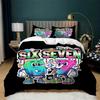 67 Steal A Brainrot Duvet Cover Set Full Cozy Ultra Soft Comforter Bedding Set Lightweight Breathable Duvet Cover With Zipper