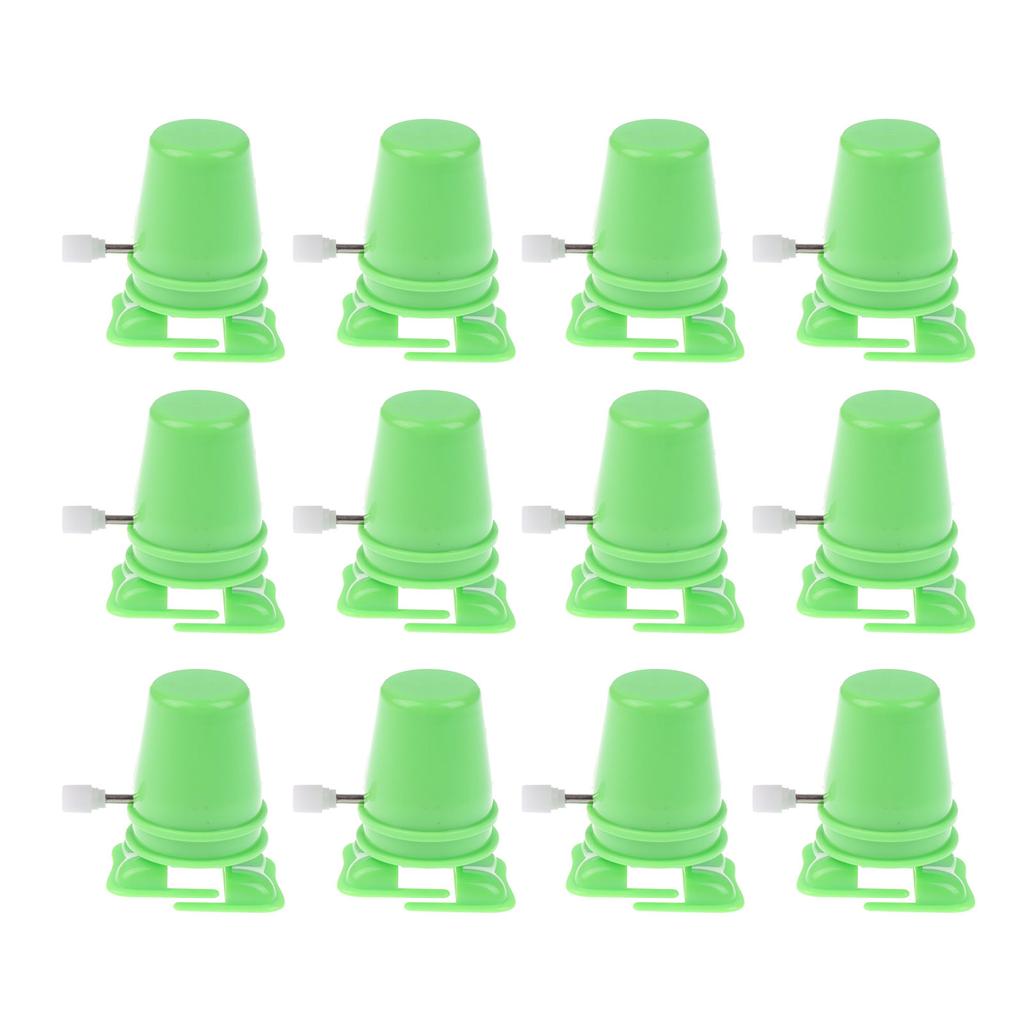 Pack of 12 Small Wind up Robot Portable Size Robot Easy to Use Small Clockwork Toy Great for Parties and Family