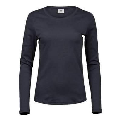 Womens/Ladies Interlock Long-Sleeved T-Shirt