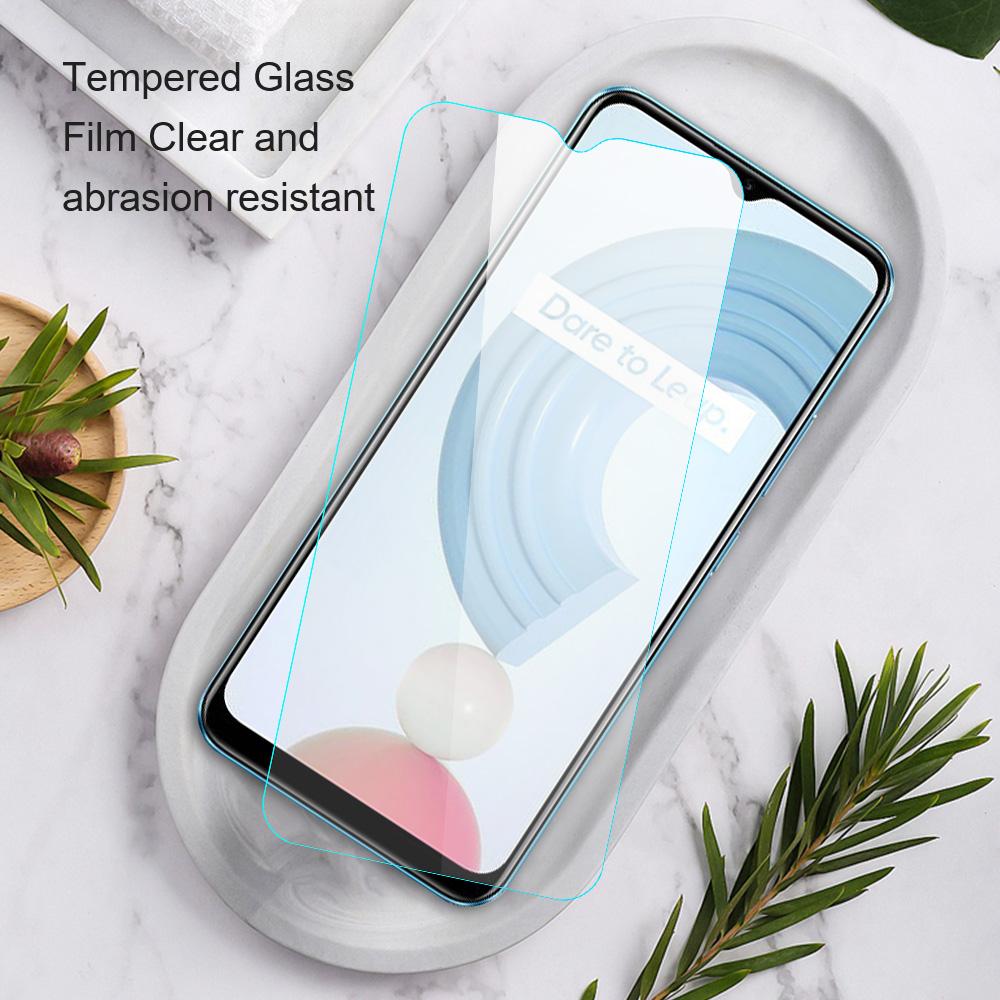 AMORUS For Realme C65 4G Screen Protector High Aluminum-silicon Glass Anti-explosion Film