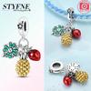 Charm Plata Originales SCute Green Avocado Bead Charms for Charm Bead Charms Copper Bracelets Bead Charms Jewellery Making Womens Gift