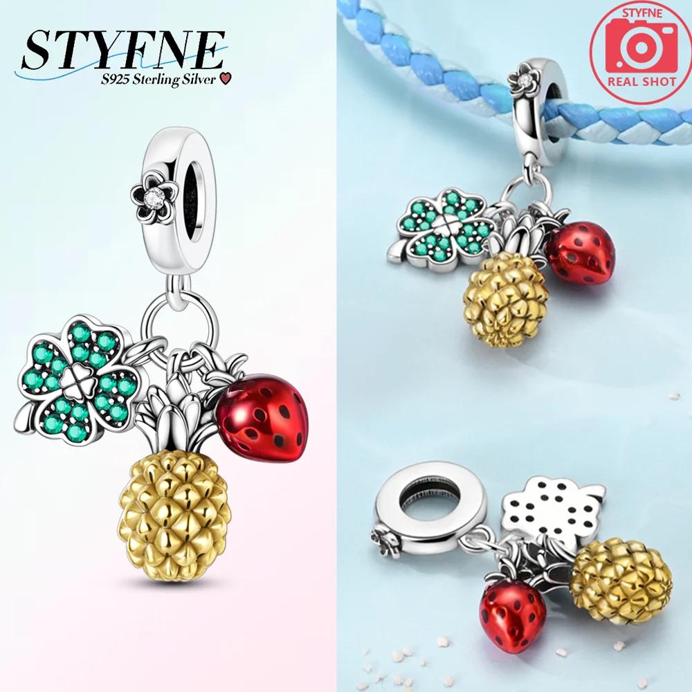 Charm Plata Originales SCute Green Avocado Bead Charms for Charm Bead Charms Copper Bracelets Bead Charms Jewellery Making Womens Gift