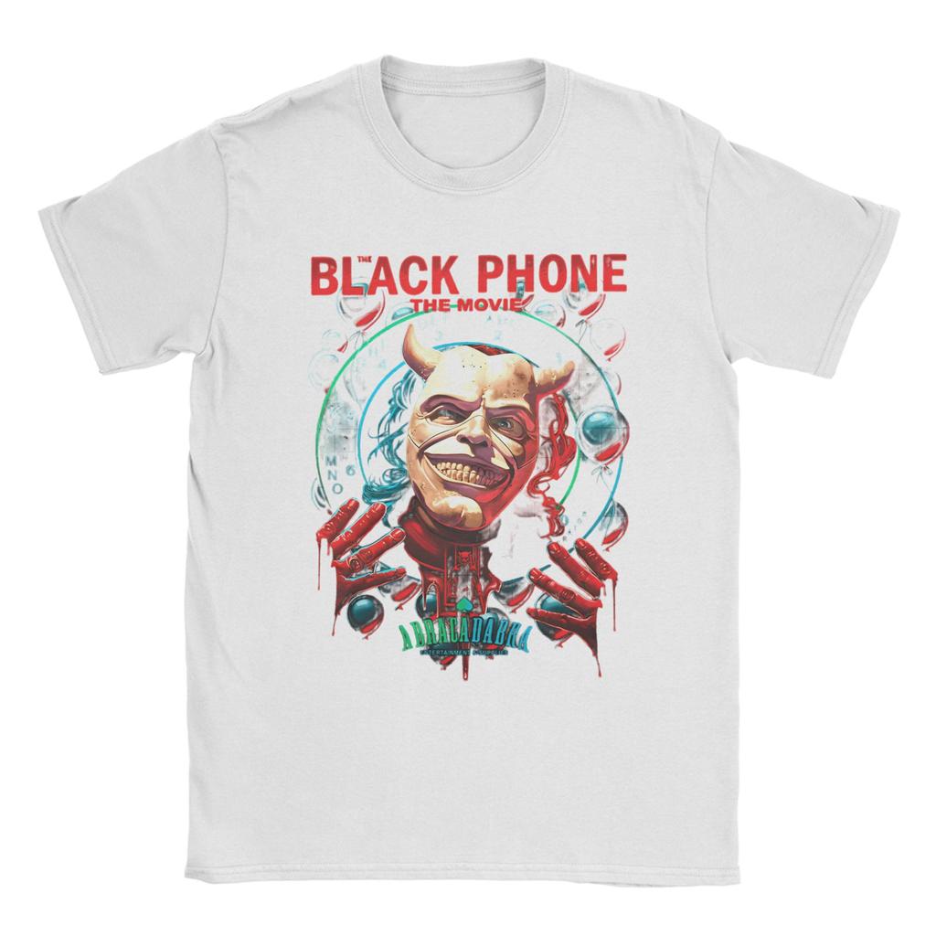 Man T-Shirt 2025 Black Phone 2 Movies T Shirts Trending  Summer Tees Y2K Funny Casual Cotton Tops Gift Idea