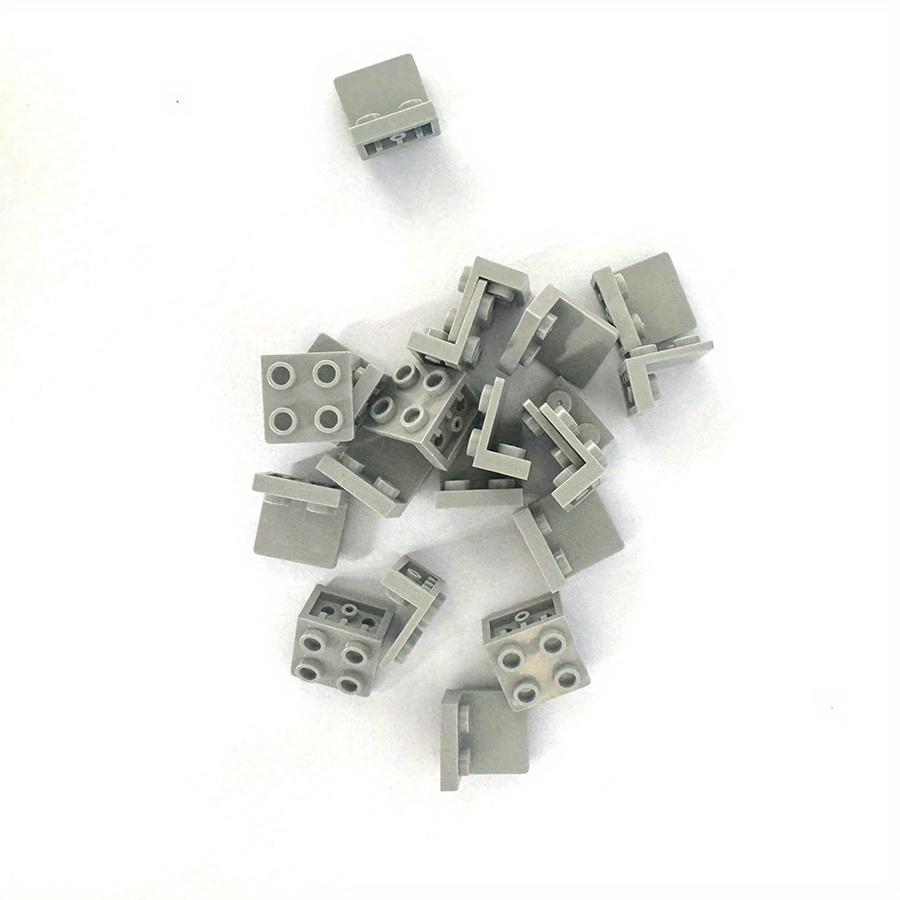 

20pcs Figures Stand Base Plate 99207 Bracket Inverted Building Blocks DIY Figure Standing Display Bracket Assemble Brick Toys светло-серый