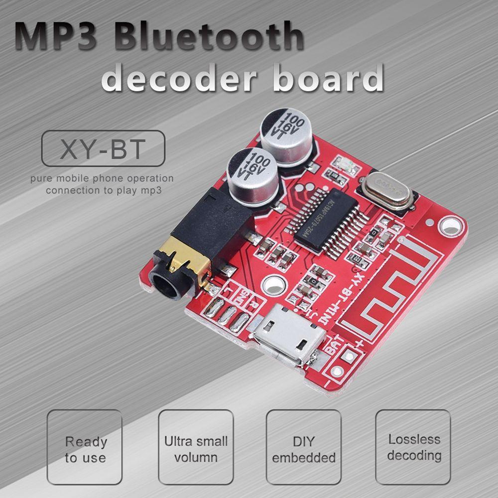 

Wireless Music BLE Bluetooth 4.1 Lossless Decoder Audio Receiver Board Bluetooth Module чорний
