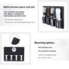 Wall Electric Clipper Rack Hair Trimmer Shaver Holder Mounted Hair Dryer Barber Storage Box Salon Practical Tool