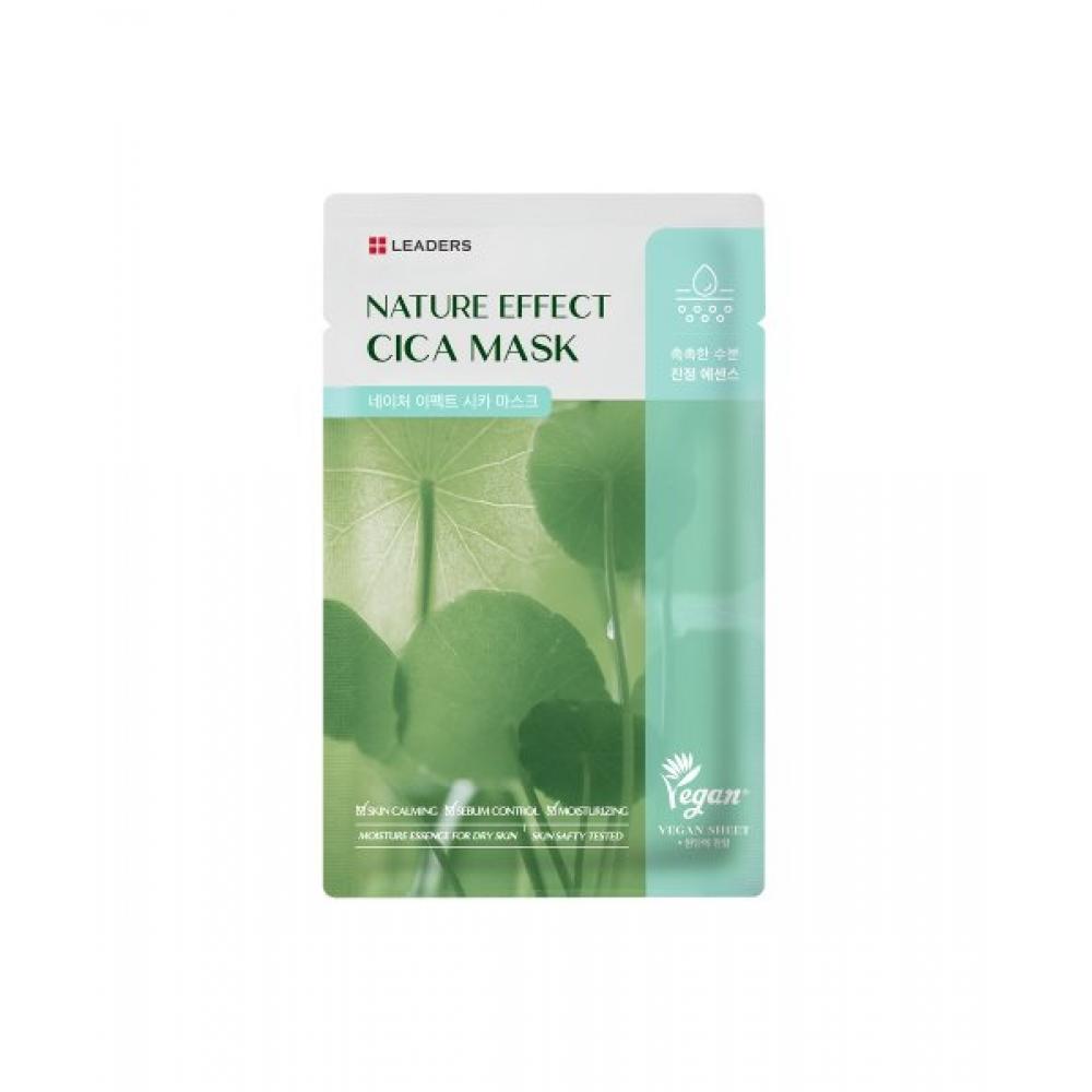 Leaders Cosmetics Leaders Nature Effect Cica Mask 10 Sheets
