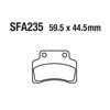 USERX Motorcycle Disc Brake Pad Brakes Front Rear Disc Brake Pads For GY6 125 SFA235