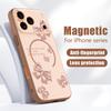 Butterfly Bowknots Pattern Case For iPhone 17 Pro Max Funda iPhone 16 15 14 13 Pro Max Magnetic For Magsafe Hybrid Slim Matte Cover