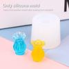Mini Mold 1:12 Dollhouse Miniature Vase Flower Arrangement Diy Silicone Mold Doll House Home Decor(Only Mold)