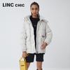Women's Urban Print Loose Puffer Down Jacket