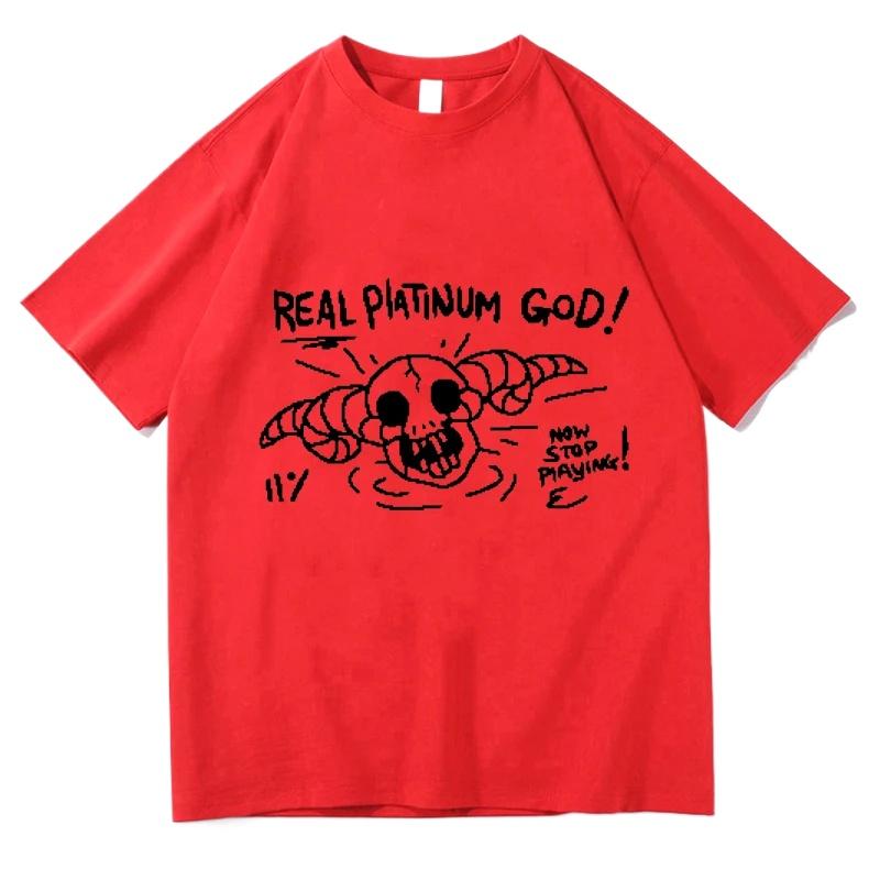 Tricou Hip Hop cu Imprimeu Binding Of Isaac Bărbați Femei Supradimensionat Tu Ai Deblocat Tricou Keeper Bumbac Tricou Hip Hop Topuri Streetwear