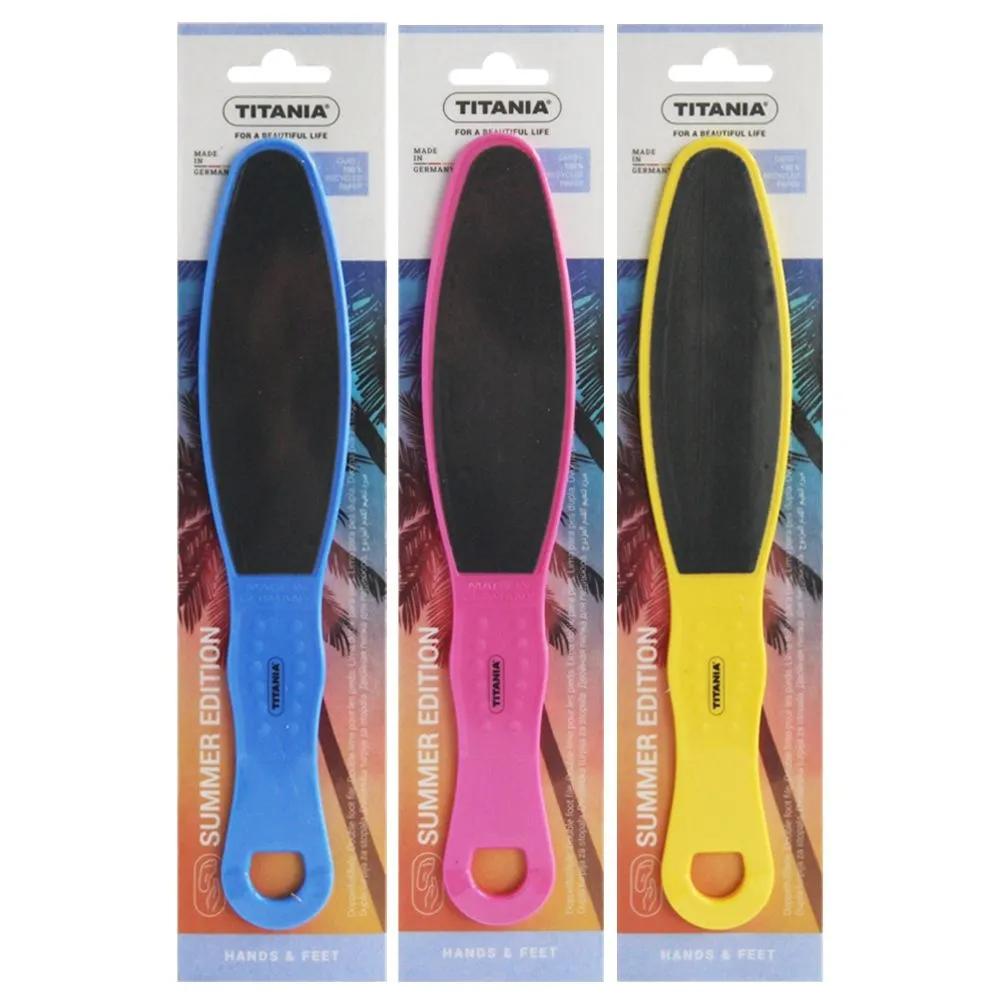 TITANIA Sand Foot File x 2-Piece Set (Random Color)