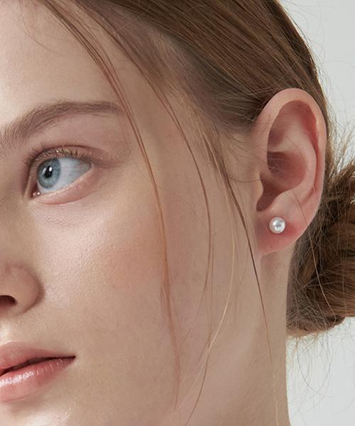 Tou Hl21 Pure Lovely Pearl Earrings