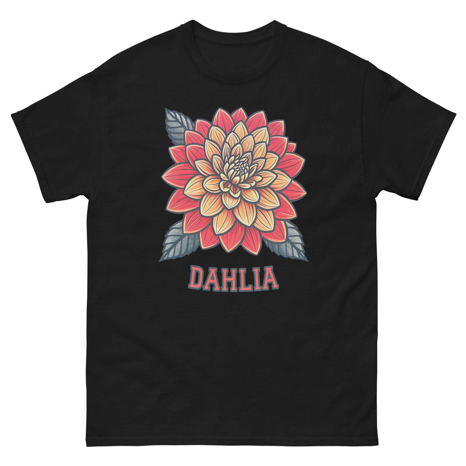 

Dahlia Plant Horticulture Landscaping Gardening T-Shirt S