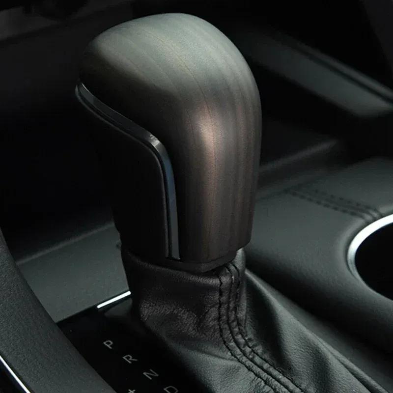 For Toyota Corolla E210 + Camry 2018+ Yaris Yaris cross + Avalon + Car Gear Head Shift Knob Cover Handball Sticker