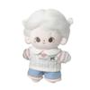 Preppy Style 10cm Cotton Doll Clothes T-shirt Doll Dress Up Set  Children's Gift