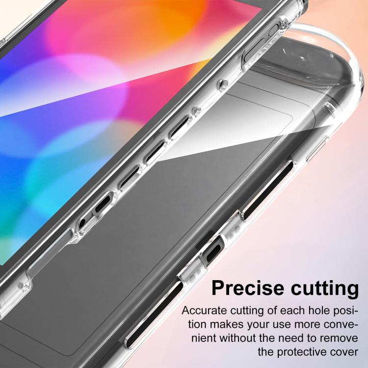 Clear TPU Shock‑Absorbing Protective Case Anti‑Scratch Flexible Shell For Nintendo Switch 2 Game Console