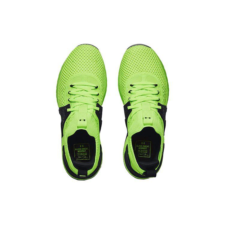 Under Armour Pánské tenisky Project Rock 4 Quirky Lime Zelená Černá 3023695-303