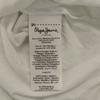 Pepe Jeans Print Long Sleeve T-shirt M White Rose Long T-shirt Men's Used