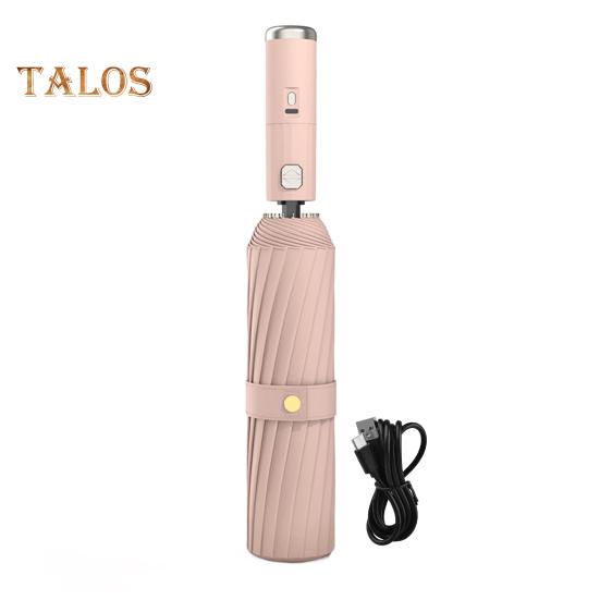 

Складной зонт с вентилятором, 3 скорости, регулируемый, USB, перезаряжаемый, с защитой от ультрафиолета, портативный, водонепроницаемый, ветрозащитный, летний, уличный, солнцезащитный, дождевой зонт розовый