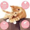 Swab Catnip Toy Kitten Self Play Hunting Kick Stick Interactive Teething Chew Toy Soft Plush Kicker Toy for Indoor Cats Kittens