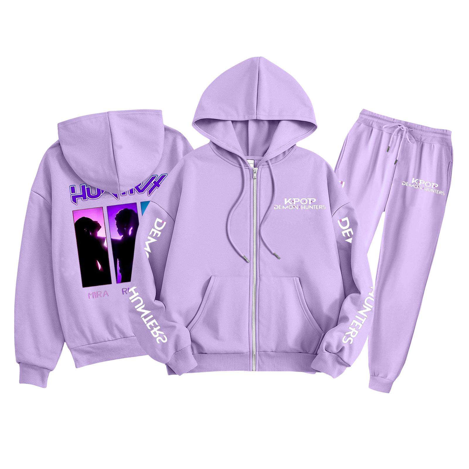 

Детская мода Толстовка с длинным рукавом, на молнии, с капюшоном, спортивные штаны с принтом, комплект толстовки с карманами 160