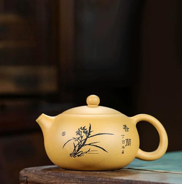 Yixing Purple Clay Teapot Tea Kettle 420ml Teapot Home Teaware Teas Maker Tea Making Tool Handmade Teapots Teas Infuser