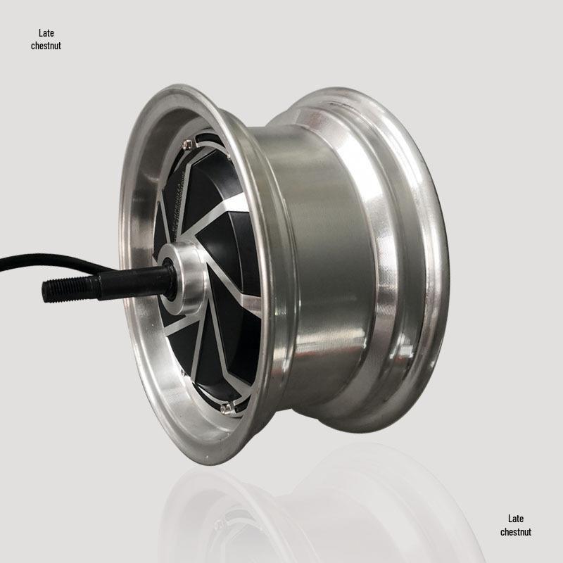 12-inch Electric Wheel Hub Motor for Harley: Brushless, Gearless, Disc Brake, Wide Tire