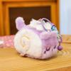 Cat Tea Plush Keychain With Soft Pp Cotton Filling For Girls And Kids