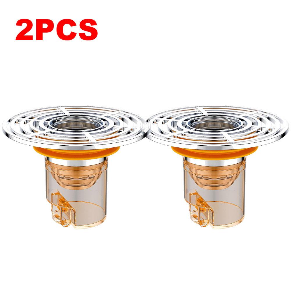 Floor Drain Filter Fast Drainage Plastic Floor Drain Filter Screen Deodorizing Artifact InsectProof Bathroom Sink Strainer