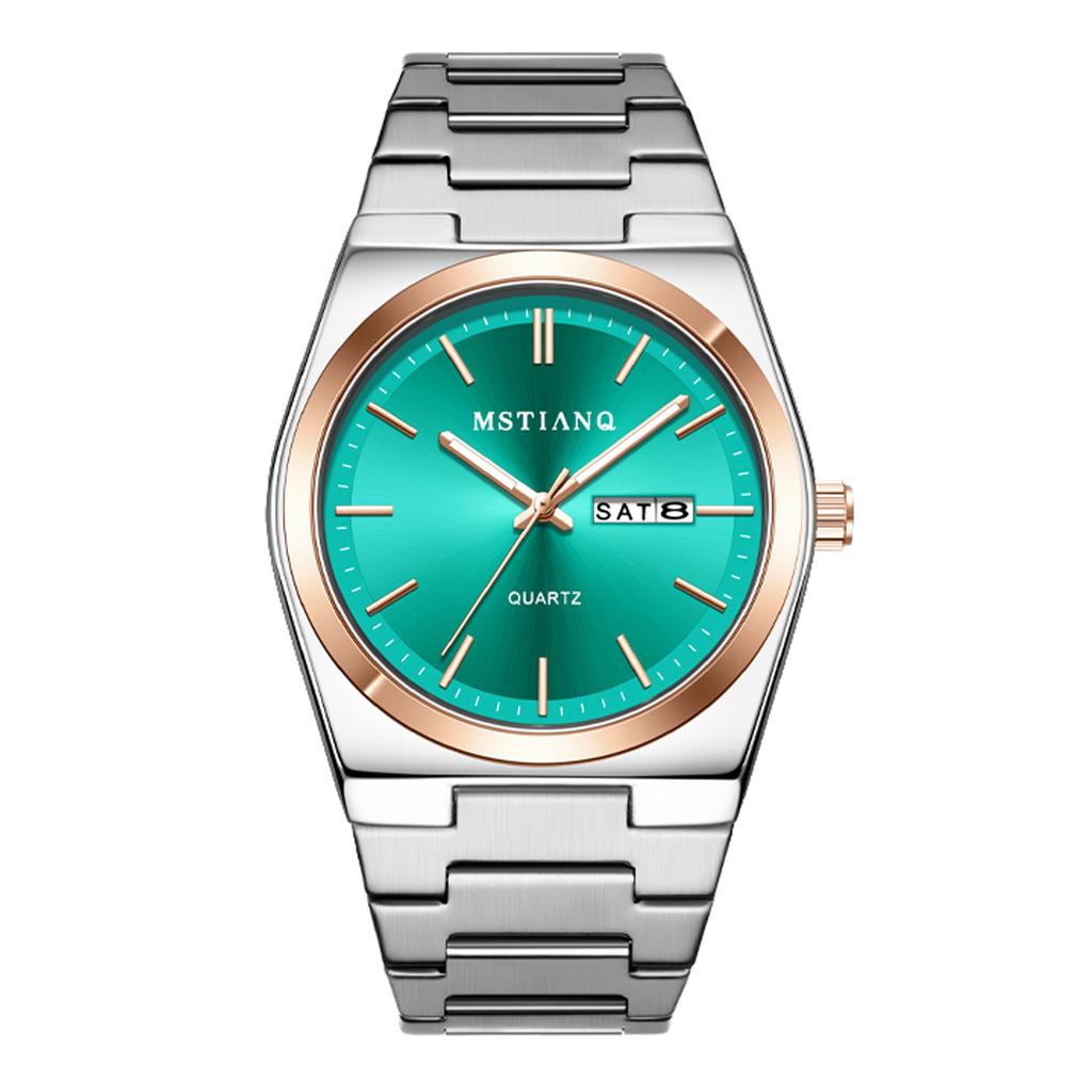 Simple Watch Men'S Fashion Non-Mechanical Quartz Watch Steel Belt Men'S Business Steel Belt Watch