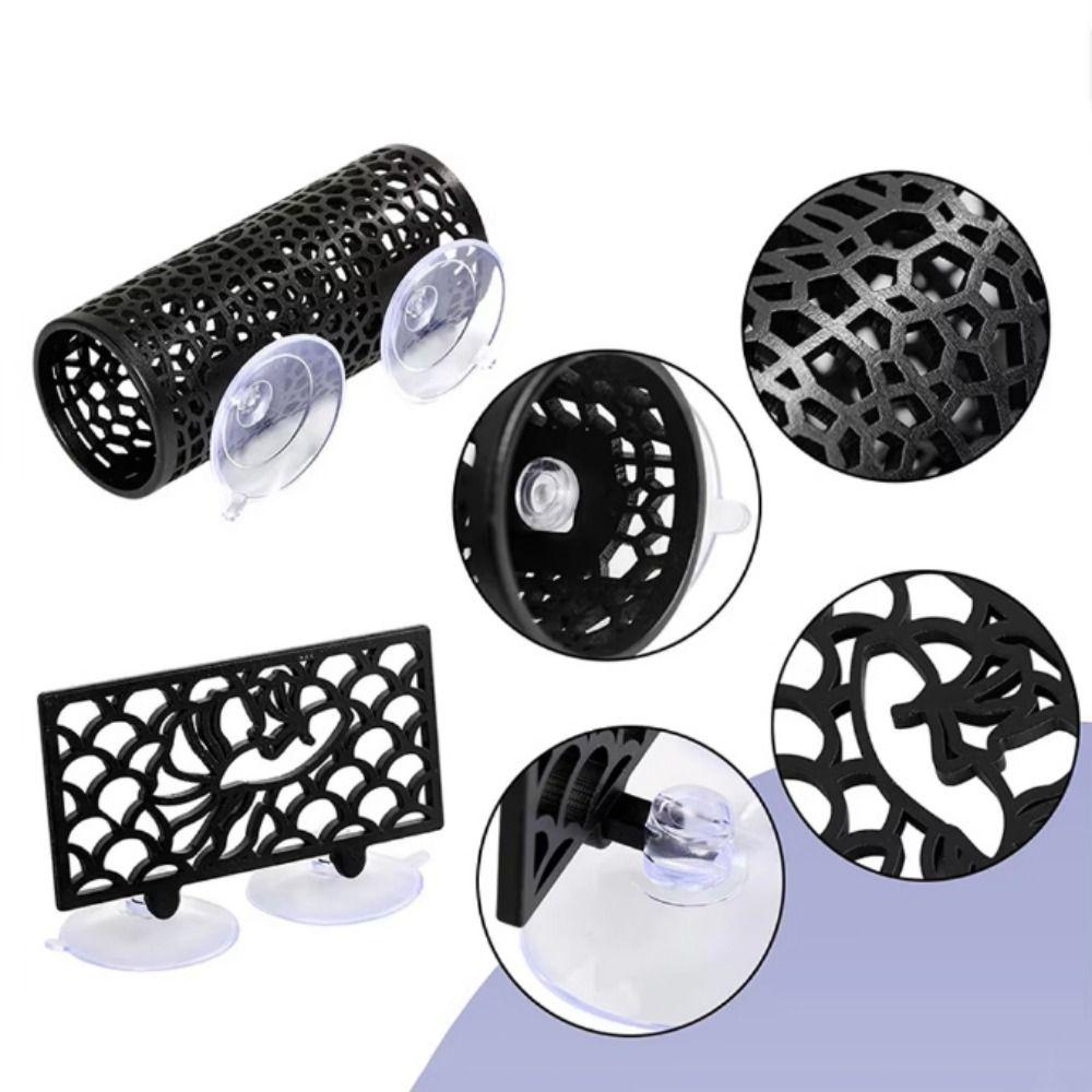 2pcs/set Flexible Betta Sleeping Tube Plastic Betta Fish Tunnel Betta Hidden Resting Tube Aquarium