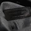 SAINT LAURENT PARIS Tote Bag Rive Gauche N/S dark gray black canvas 632539 Used