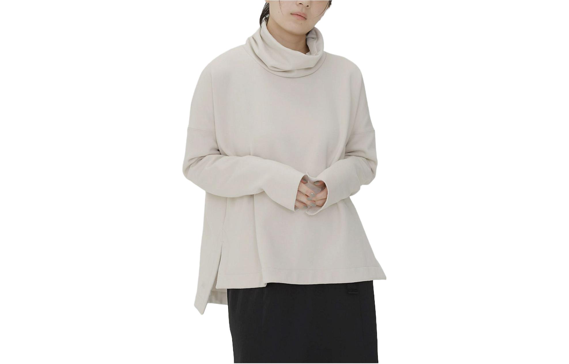 New Balance Sweaters Women s Gray Turtleneck Moderate Other AWT35096-SST L