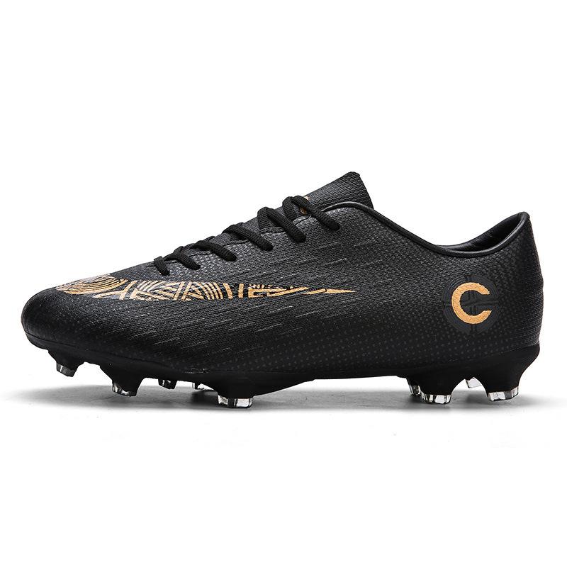 Soccer Shoes Low-top Indoor and Outdoor Soccer Shoes Men's Long and Short Nails FTSG Shredded Nails Training Bottom Soccer Shoes