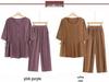 Extra Wide Plus Size Women's Summer Two-Piece Outfit: Loose Fit Clothing for Middle-Aged and Elderly