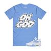 4 Forget Me Not White Aluminum Blue Tint Carolina T Shirt Match ONGOD