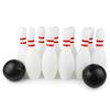 Bowling Set Festival Gathering Party Game Ball and Pins Bowling Plastic Funny Bowling Set Indoor Sports Ball Family Game TMZ