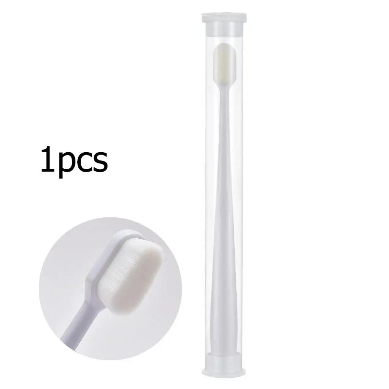 

1/3/5PCS Ultra-fine Soft Toothbrush Million Nano Bristle Brush Teeth Deep Cleaning Portable Travel Dental Oral Care Brush