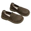New Style Oversized Single Shoes, Round Toe, Flat Bottom, Soft Shoes, Women's Shoes