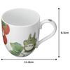 Noritake My Neighbor Totoro Microwave and Dishwasher Tomato Fine Mug, 290cc, Safe, Design, Porcelain, VT91086/1704-2
