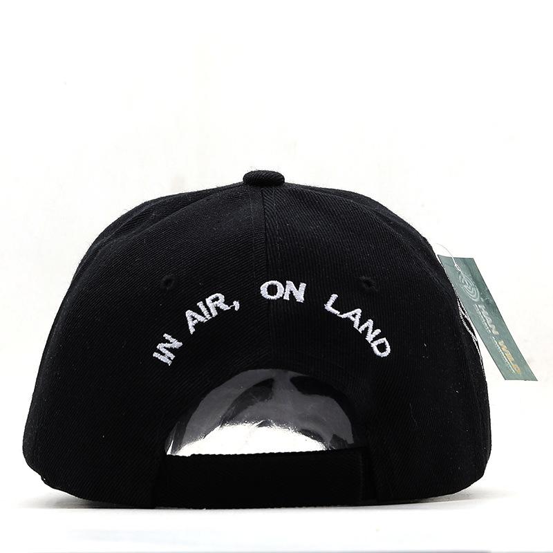 Outdoor Baseball Cap D Airborne Division Leisure Baseball Cap UV Protection Cap Big Eaves Cap Travel Breathable Cap