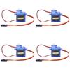 3/4/5pcs 4.2-6V SG90 9G Micro Gear Servo Motor Fixed-Wing Steering Engine 180/360 Degrees for RC Helicopter Aircraft Airplane