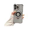 Flash Powder Anti Fall Plating Suitable for IPhone15Pro Mobile Phone Case 14 Magnetic Bracket 13 Simple Protective Case 16