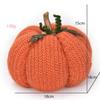 Ornamento Zucca Artigianale 2025 per Decorazioni del Giorno del Ringraziamento e della Festa del Raccolto