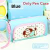 Creative Cartoon Dog Pencil Case With Large Capacity And Embroidery For Elementary Students