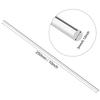 uxcell Acrylic Clear Rod, Acrylic Round Rod, PMMA Bar, Clear Solid, 3.0mm x 250mm, Pack of 8
