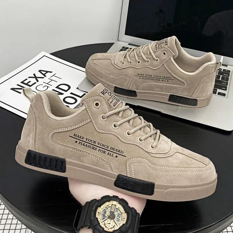 Leisure Chunky Sneakers Fashion 2024 Casual Shoes for Men Elegant Classic Original New In Adults Work High Quality Sale Man Shoe