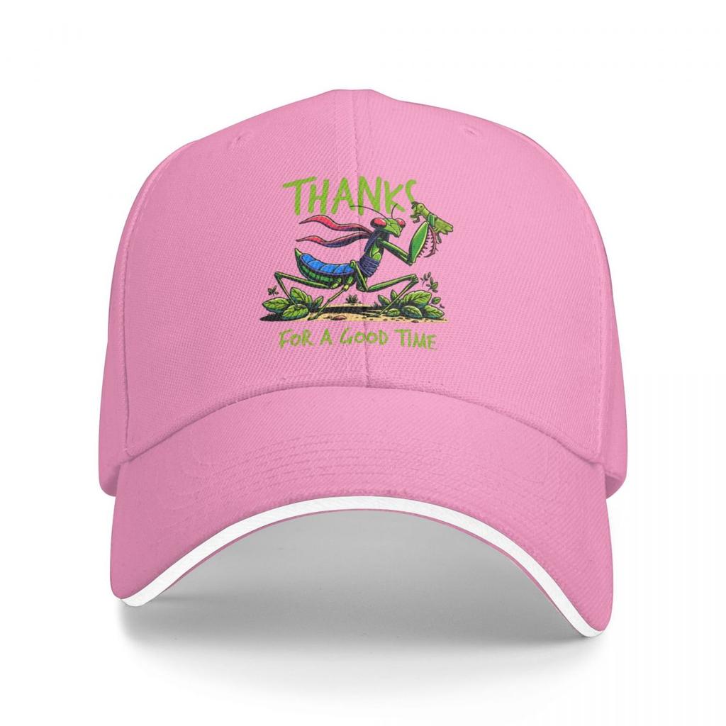 Baseball Caps Praying Mantis Thanks For A Good Time Fun Casquette Men Women Outdoor Spring Hats